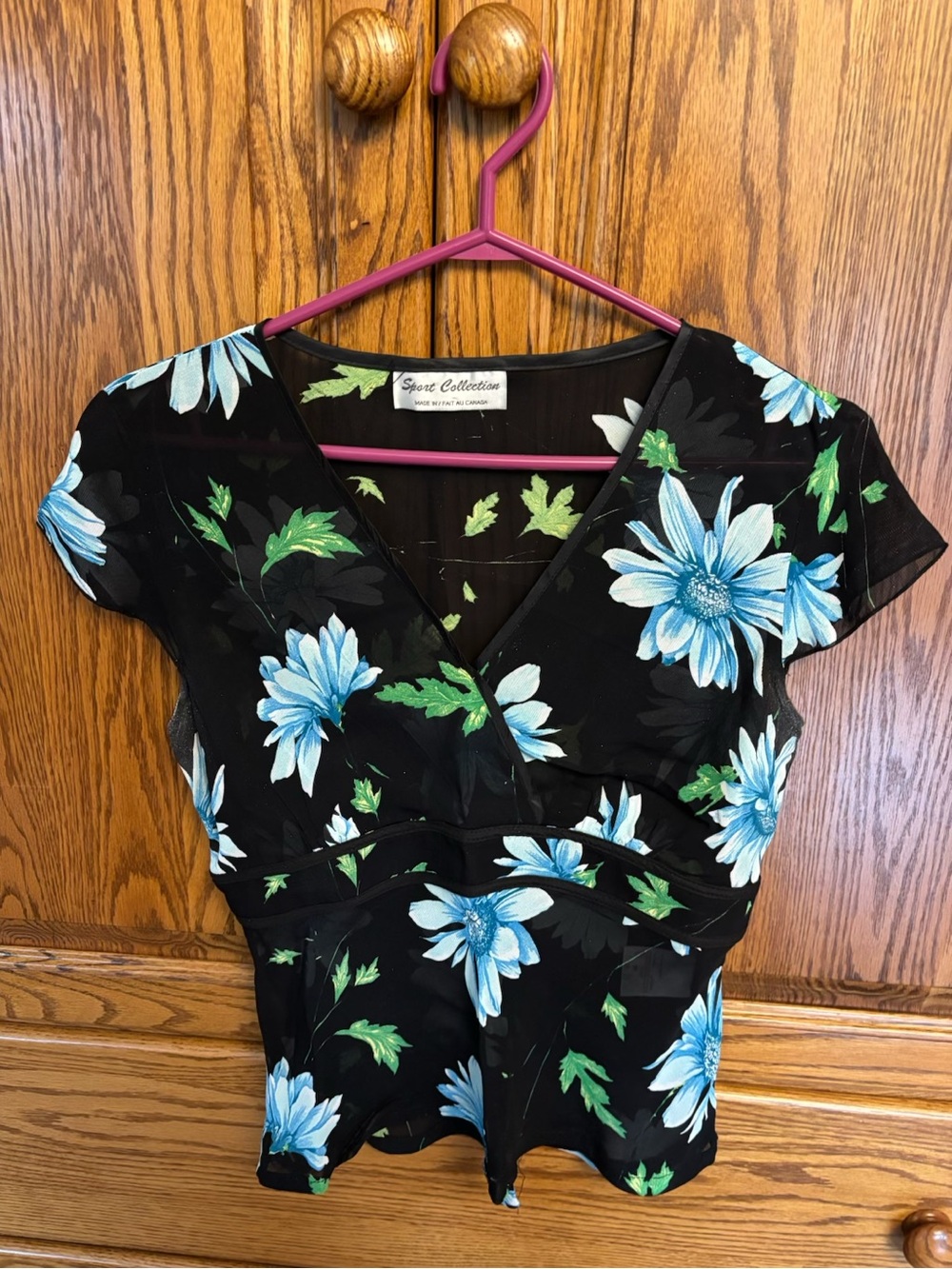 Report Collection - Sheer Top with matching skirt